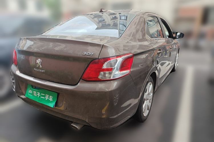 Used Peugeot 301 2014 1.6L Automatic Comfort Edition Rear Right 45 Deg
