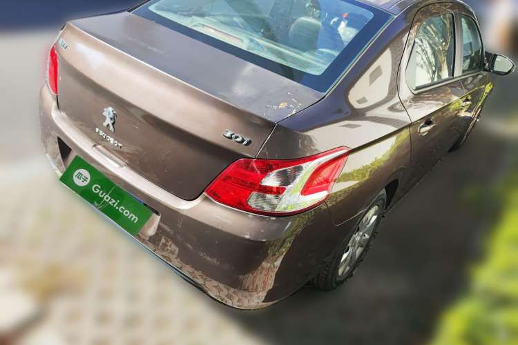 Used Peugeot 301 2014 1.6L Manual Comfort Edition Rear Right 45 Deg