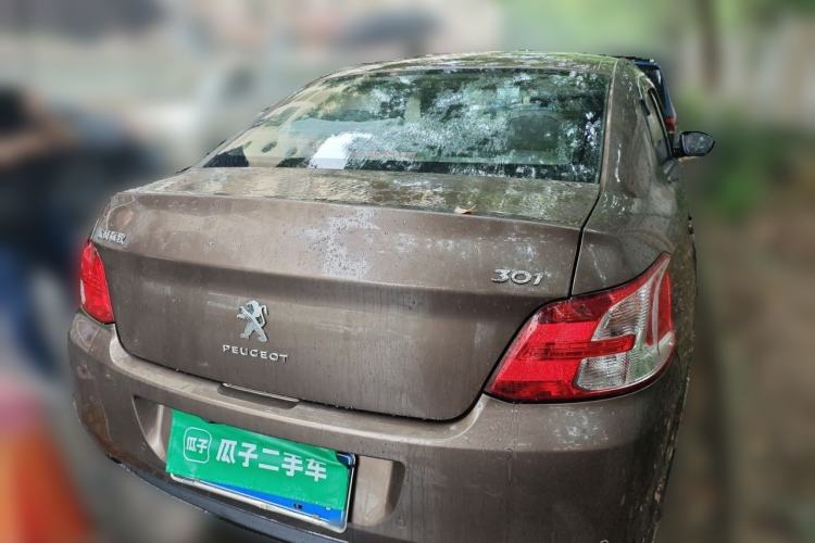 Used Peugeot 301 2014 1.6L Automatic Luxury Edition Rear Right 45 Deg
