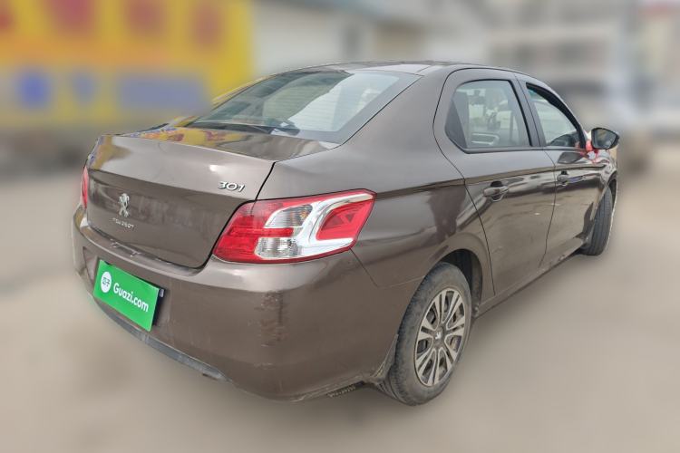 Used Peugeot 301 2014 1.6L Manual Comfort Edition Rear Right 45 Deg