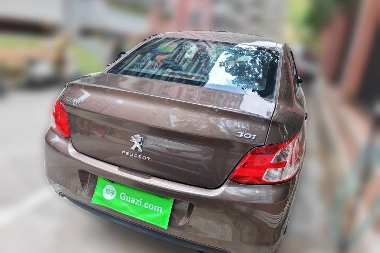 Used Peugeot 301 2014 1.6L Automatic Luxury Edition Rear Right 45 Deg