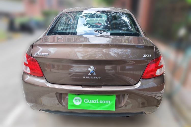 Used Peugeot 301 2014 1.6L Automatic Luxury Edition Rear