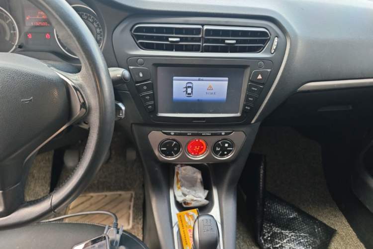 Used Peugeot 301 2014 1.6L Manual Luxury Edition Audio And AC Panel