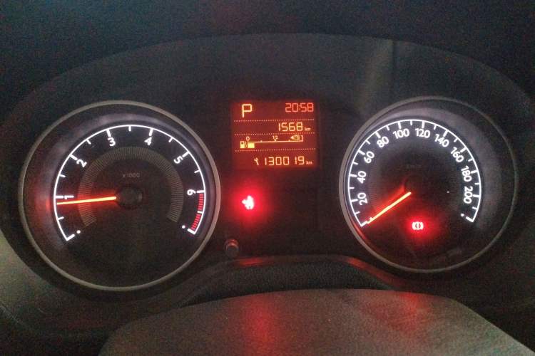 Used Peugeot 301 2014 1.6L Automatic Prestige Edition Instrument Cluster