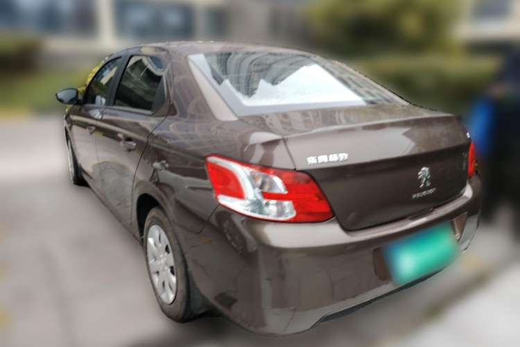 Used Peugeot 301 2014 1.6L Manual Comfort Edition Rear Left 45 Deg