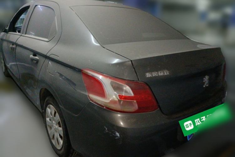 Used Peugeot 301 2014 1.6L Automatic Comfort Edition Rear Left 45 Deg