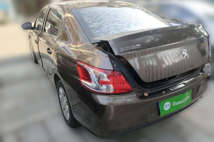 Used Peugeot 301 2014 1.6L Automatic Comfort Edition Rear Left 45 Deg