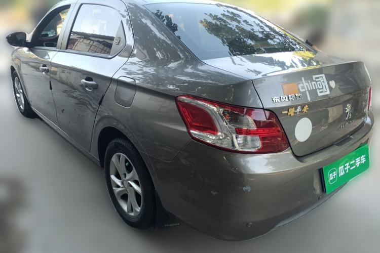 Used Peugeot 301 2014 1.6L Automatic Comfort Edition Rear Left 45 Deg