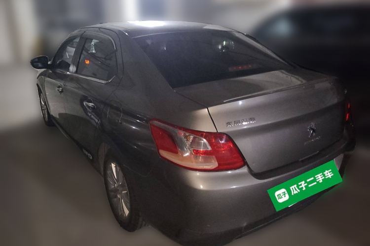 Used Peugeot 301 2014 1.6L Automatic Luxury Edition Rear Left 45 Deg