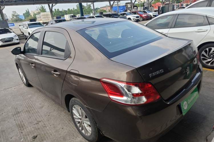 Used Peugeot 301 2014 1.6L Manual Luxury Edition Rear Left 45 Deg