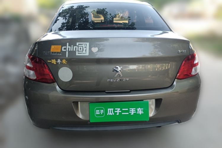 Used Peugeot 301 2014 1.6L Automatic Comfort Edition Rear