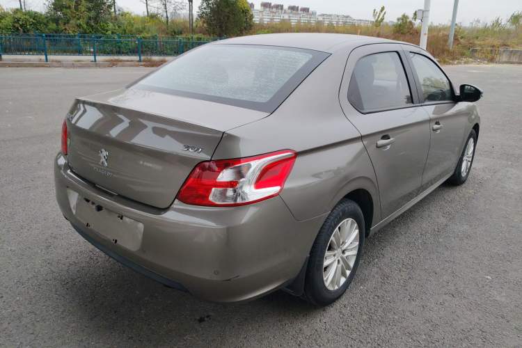 Used Peugeot 301 2014 1.6L Automatic Luxury Edition Rear Right 45 Deg