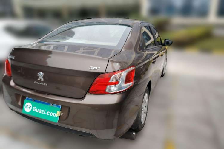 Used Peugeot 301 2014 1.6L Manual Comfort Edition Rear Right 45 Deg