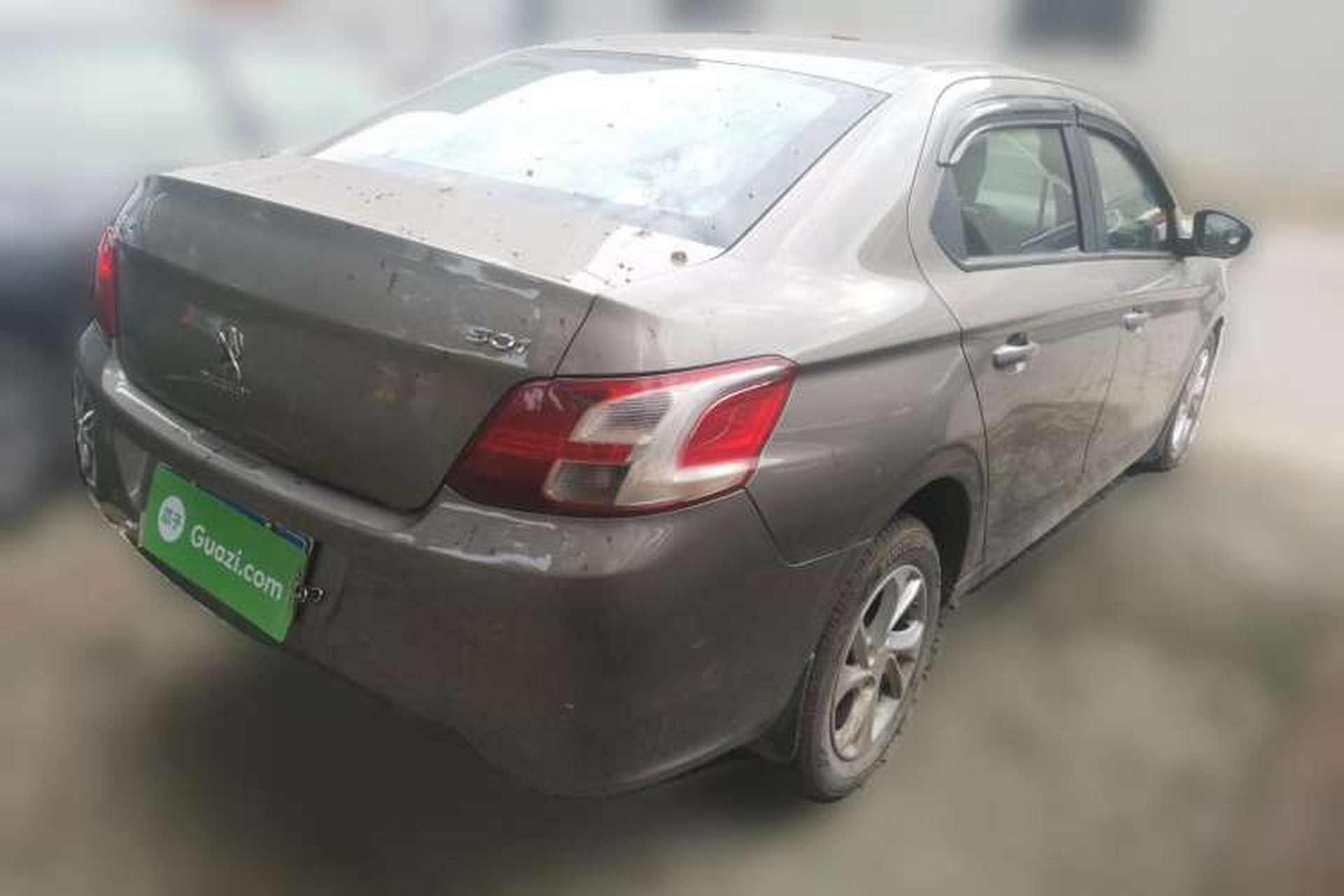 Used Peugeot 301 2014 1.6L Automatic Comfort Edition Rear Right 45 Deg