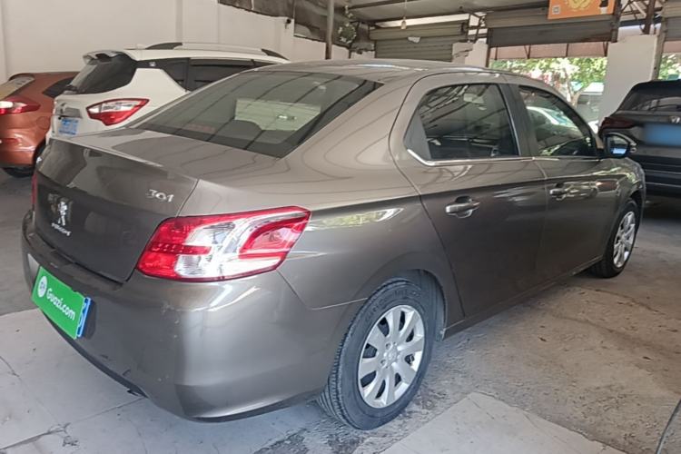 Used Peugeot 301 2014 1.6L Automatic Comfort Edition Rear Right 45 Deg