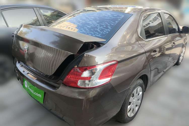 Used Peugeot 301 2014 1.6L Automatic Comfort Edition Rear Right 45 Deg