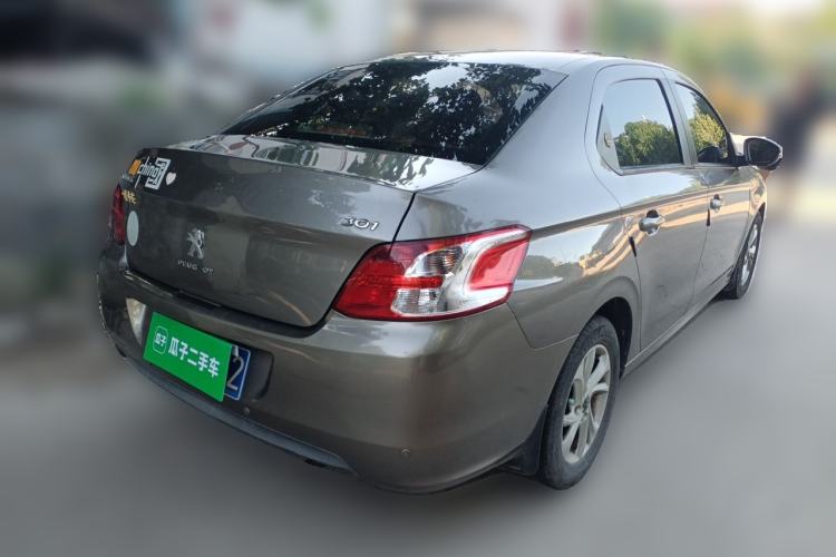 Used Peugeot 301 2014 1.6L Automatic Comfort Edition Rear Right 45 Deg