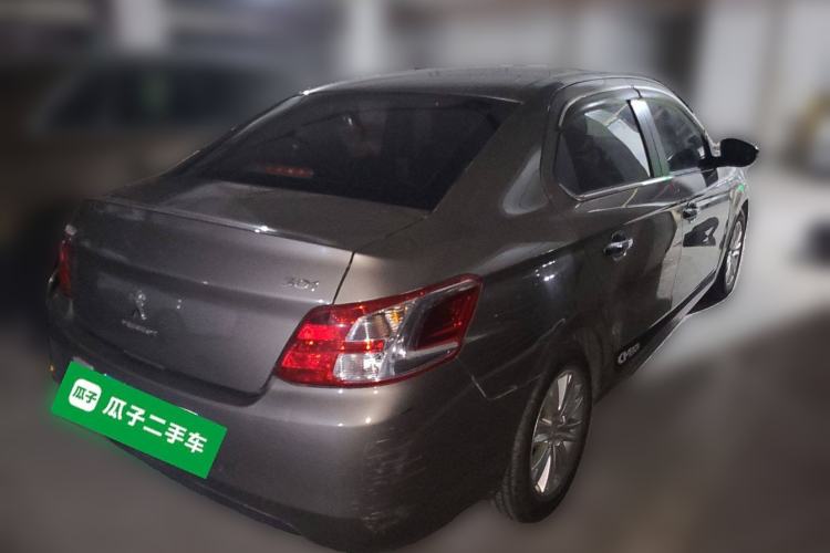 Used Peugeot 301 2014 1.6L Automatic Luxury Edition Rear Right 45 Deg