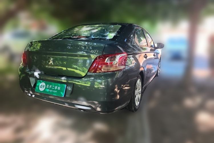 Used Peugeot 301 2014 1.6L Manual Comfort Edition Rear Right 45 Deg