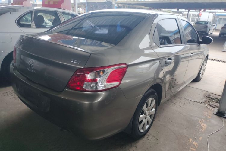 Used Peugeot 301 2014 1.6L Automatic Comfort Edition Rear Right 45 Deg