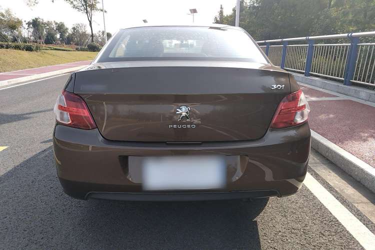 Used Peugeot 301 2014 1.6L Automatic Prestige Edition Rear
