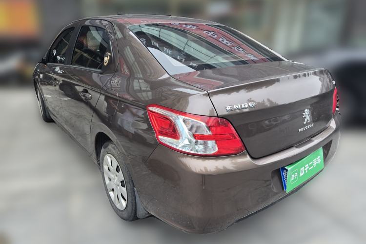 Used Peugeot 301 2014 1.6L Manual Comfort Edition Rear Left 45 Deg