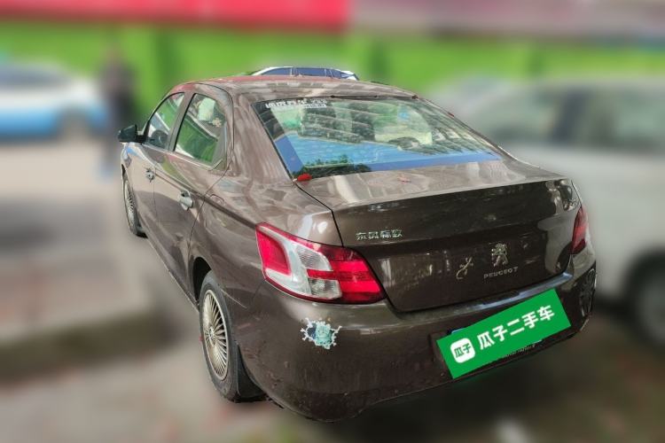 Used Peugeot 301 2014 1.6L Manual Comfort Edition Rear Left 45 Deg