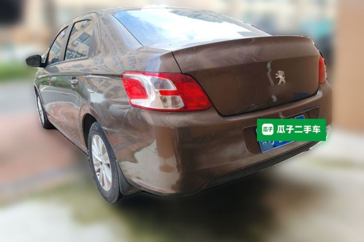 Used Peugeot 301 2014 1.6L Manual Luxury Edition Rear Left 45 Deg