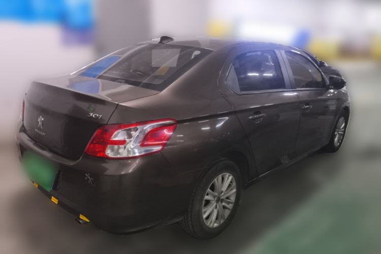 Used Peugeot 301 2014 1.6L Automatic Comfort Edition Rear Right 45 Deg