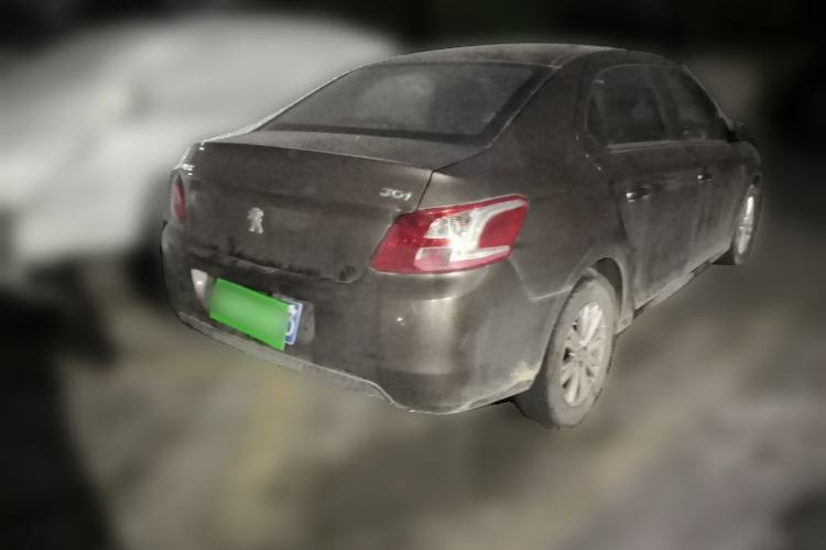 Used Peugeot 301 2014 1.6L Manual Comfort Edition Rear Right 45 Deg