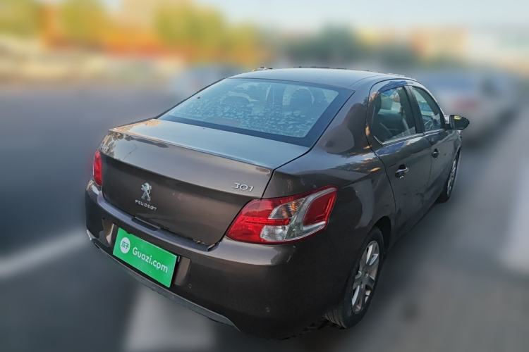 Used Peugeot 301 2014 1.6L Automatic Prestige Edition Rear Right 45 Deg