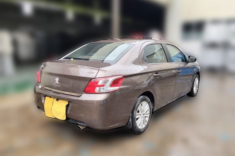 Used Peugeot 301 2014 1.6L Manual Luxury Edition Rear Right 45 Deg