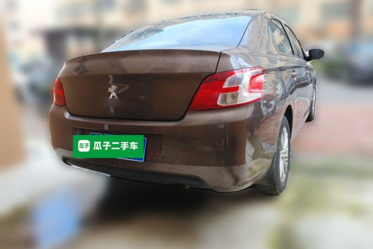 Used Peugeot 301 2014 1.6L Manual Luxury Edition Rear Right 45 Deg