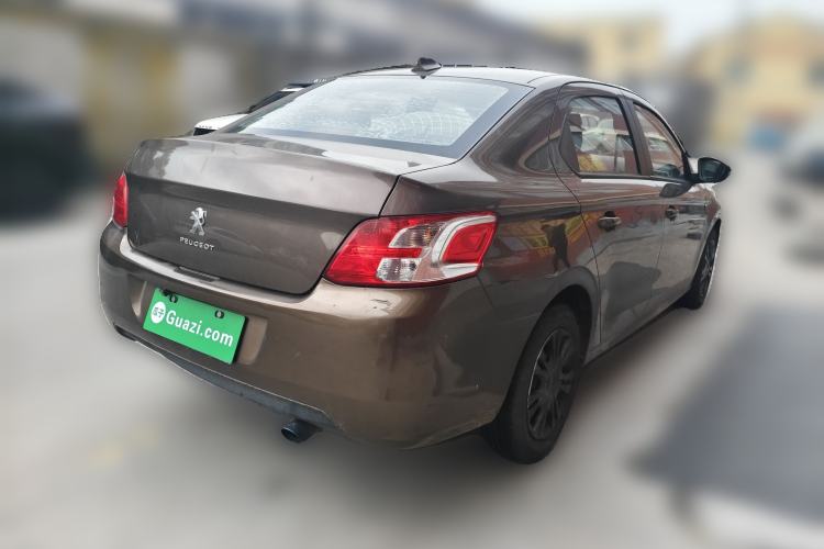 Used Peugeot 301 2014 1.6L Automatic Comfort Edition Rear Right 45 Deg
