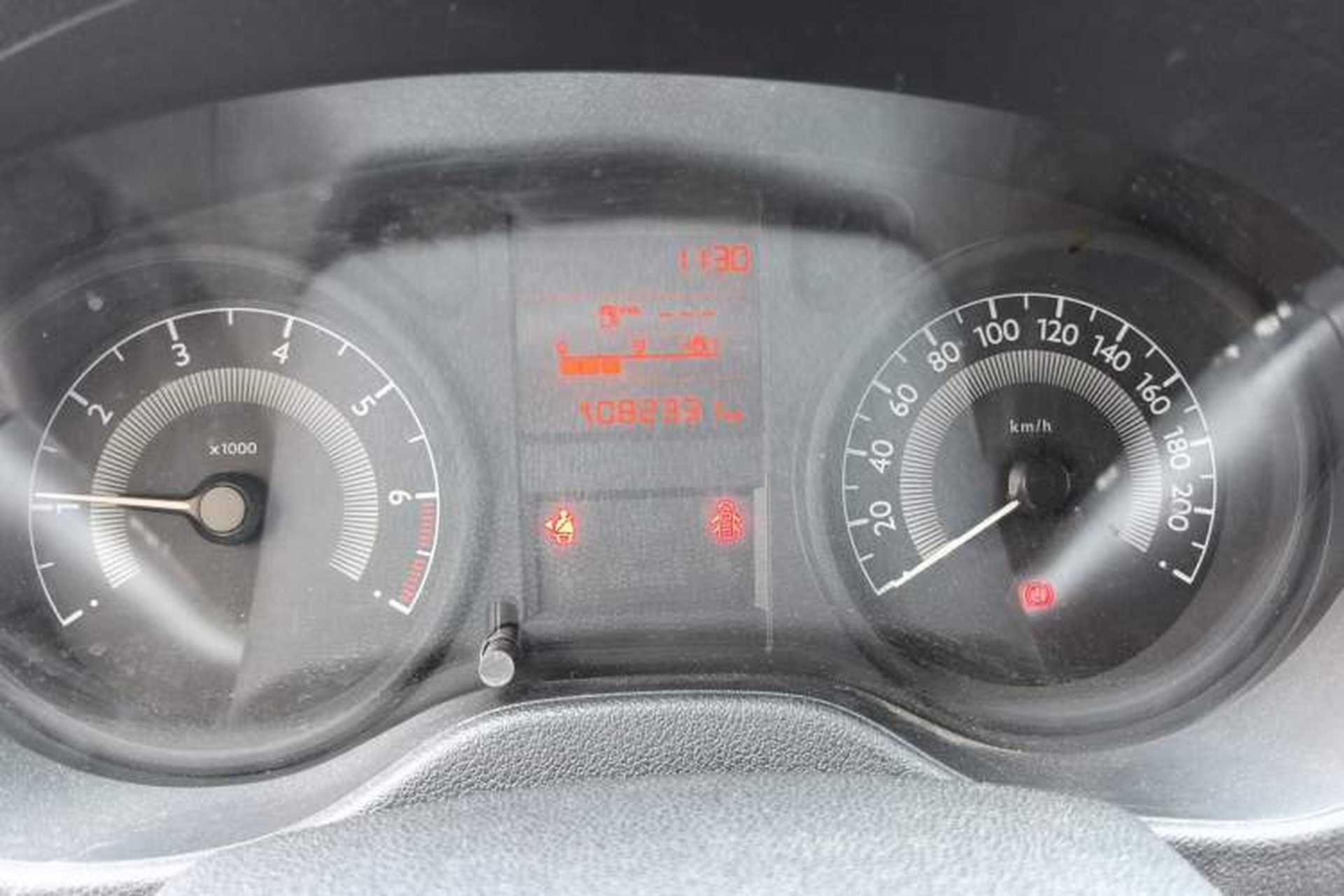 Used Peugeot 301 2014 1.6L Manual Comfort Edition Odometer Close Up