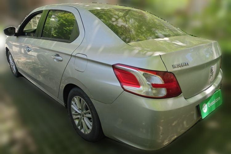 Used Peugeot 301 2014 1.6L Manual Luxury Edition Rear Left 45 Deg