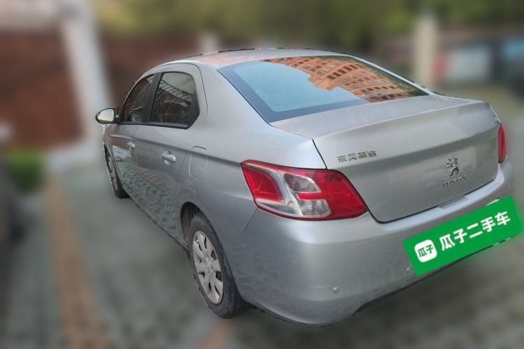 Used Peugeot 301 2014 1.6L Automatic Comfort Edition Rear Left 45 Deg