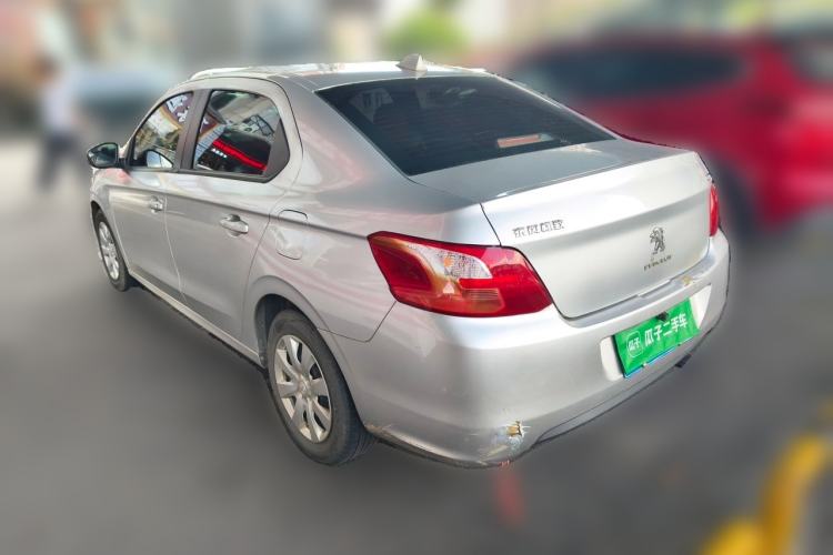 Used Peugeot 301 2014 1.6L Automatic Comfort Edition Rear Left 45 Deg