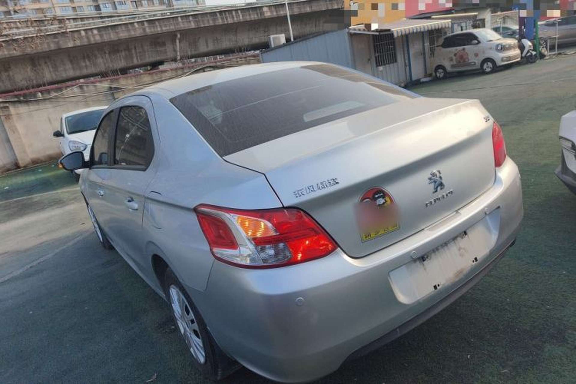 Used Peugeot 301 2014 1.6L Automatic Comfort Edition Rear Left 45 Deg