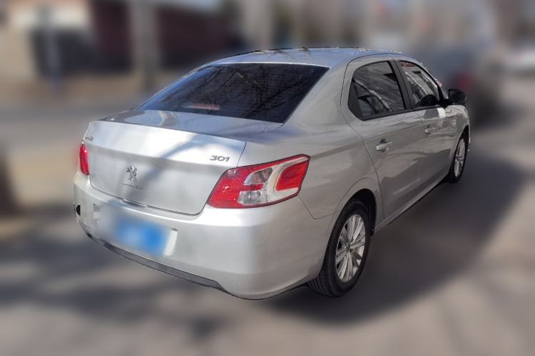Used Peugeot 301 2014 1.6L Manual Comfort Edition Rear Right 45 Deg