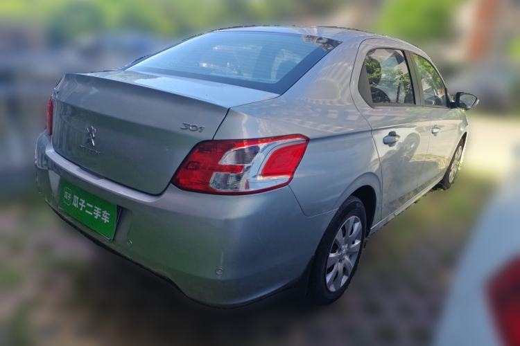 Used Peugeot 301 2014 1.6L Manual Comfort Edition Rear Right 45 Deg