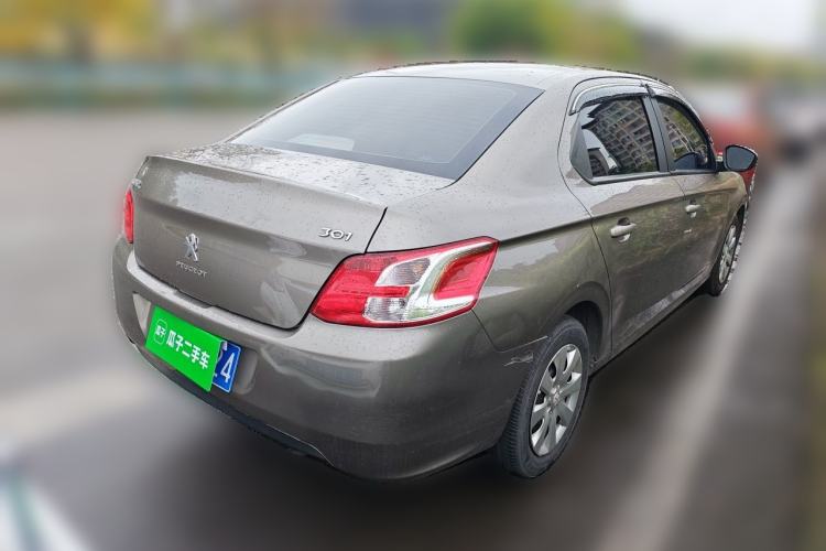 Used Peugeot 301 2014 1.6L Manual Comfort Edition Rear Right 45 Deg