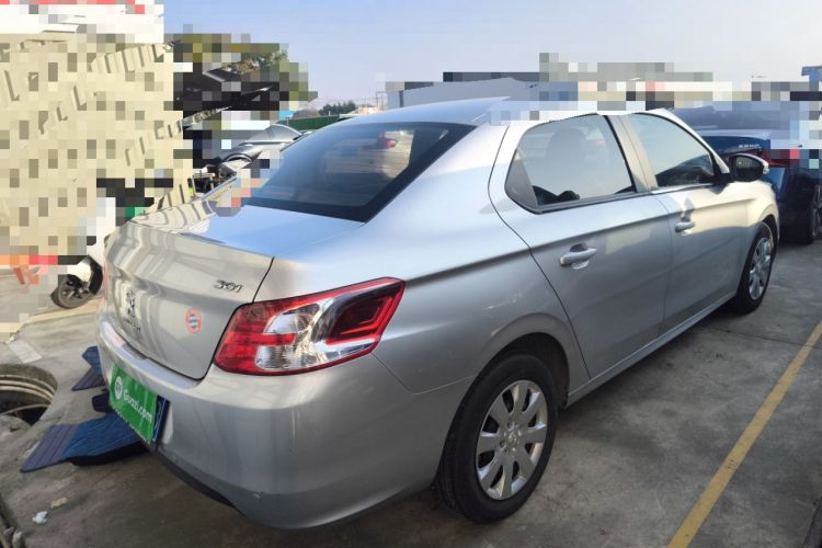 Used Peugeot 301 2014 1.6L Automatic Comfort Edition Rear Right 45 Deg