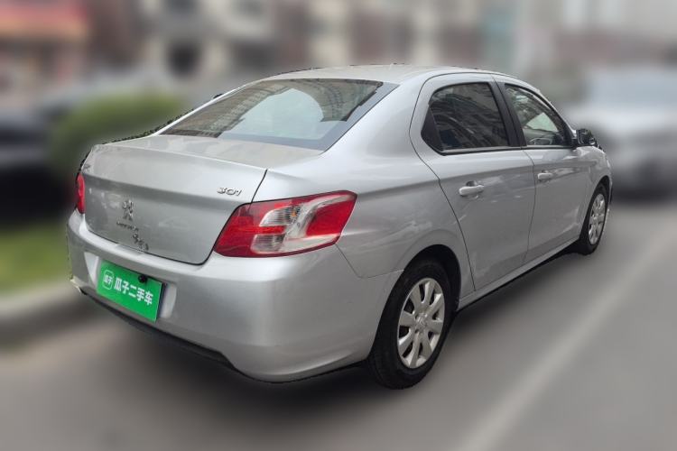 Used Peugeot 301 2014 1.6L Manual Comfort Edition Rear Right 45 Deg