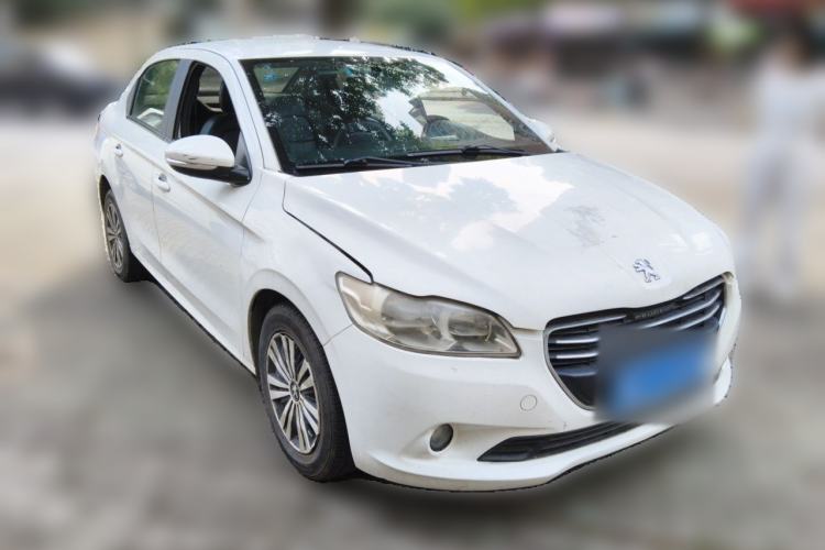 Used Peugeot 301 2014 1.6L Manual Comfort Edition CNG Front Right 45 Deg