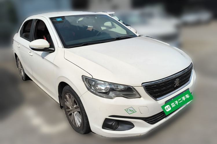 Used Peugeot 301 2014 1.6L Manual Comfort Edition CNG Front Right 45 Deg