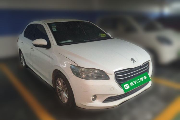 Used Peugeot 301 2014 1.6L Automatic Comfort Edition Front Right 45 Deg