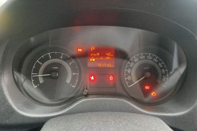Used Peugeot 301 2014 1.6L Automatic Comfort Edition Instrument Cluster