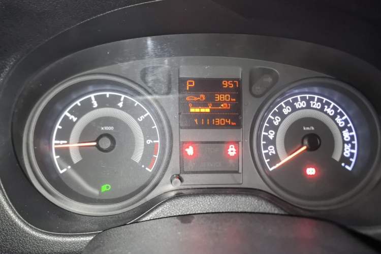 Used Peugeot 301 2014 1.6L Automatic Comfort Edition Instrument Cluster