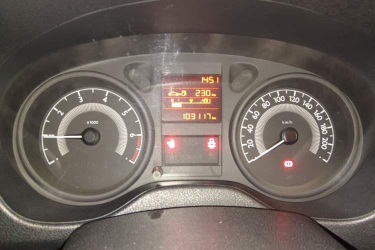 Used Peugeot 301 2014 1.6L Manual Comfort Edition Instrument Cluster